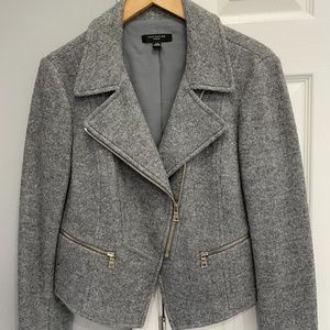 Ann Taylor Wool Moto Jacket